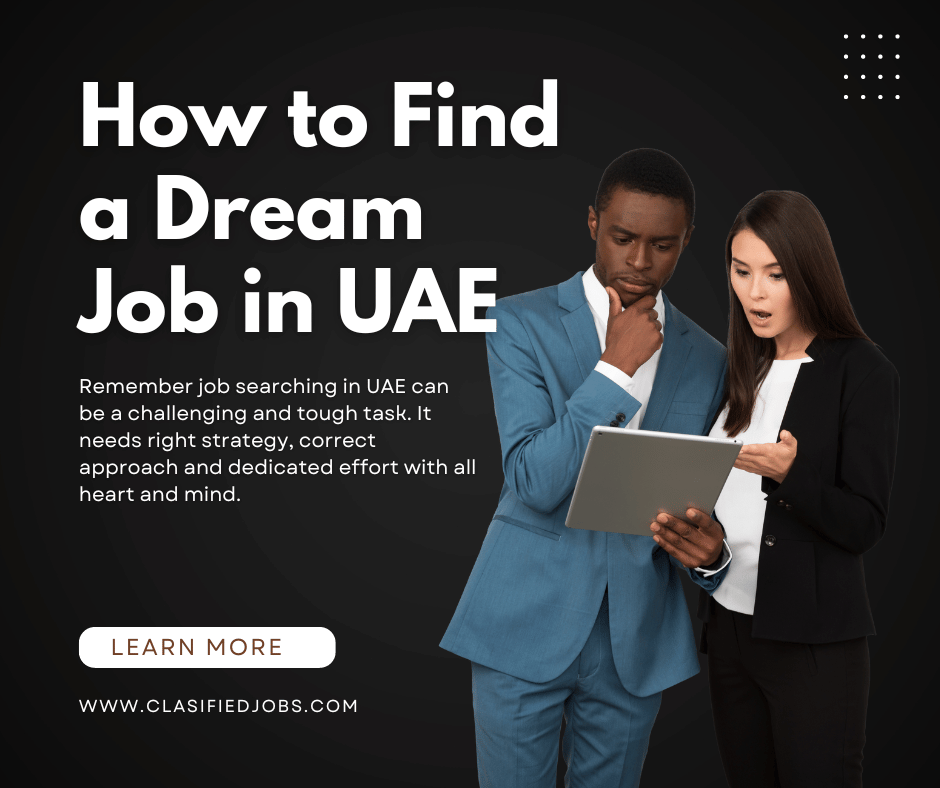 How to Find a Dream Job in UAE